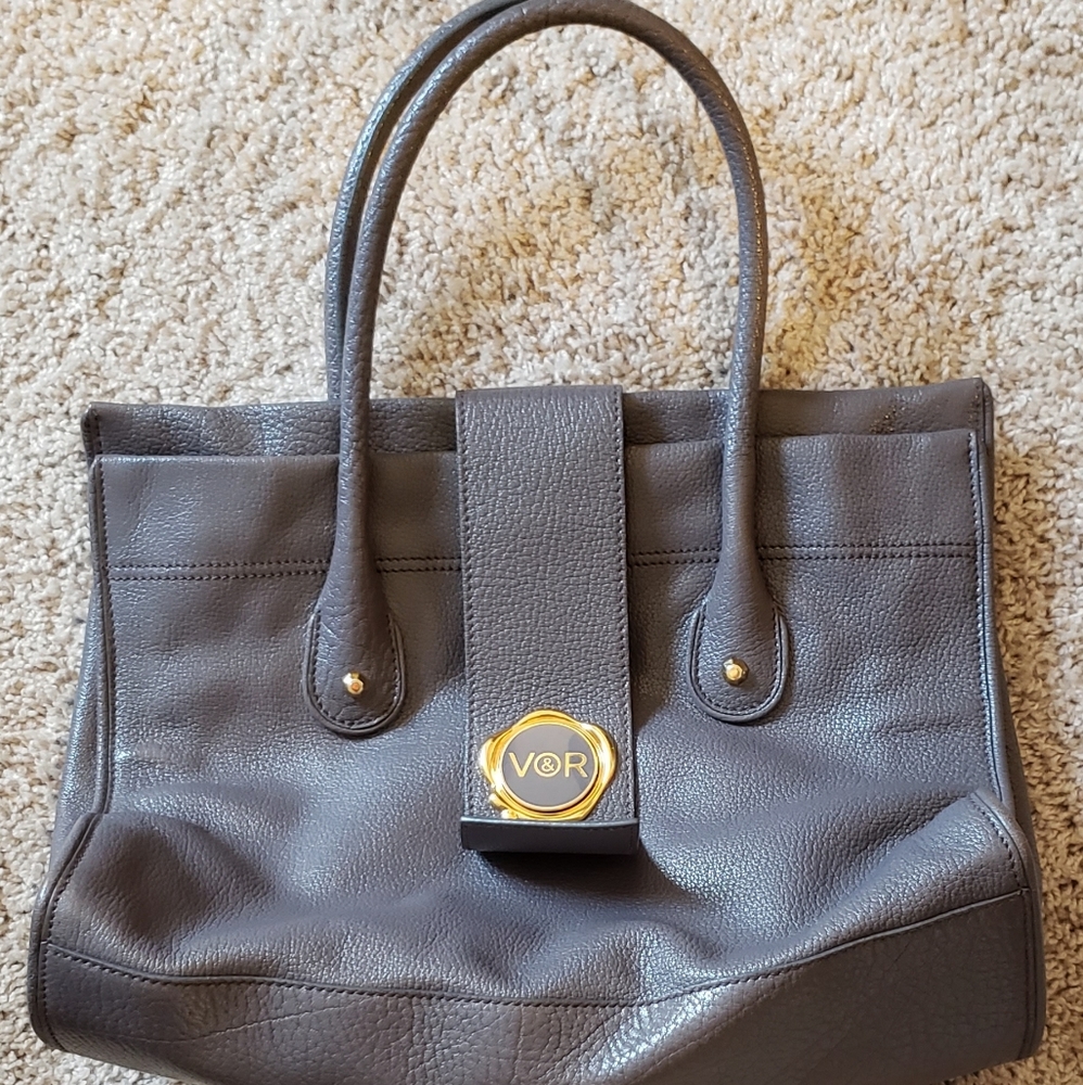 Authentic Viktor and Rolf Designer Purple Purse